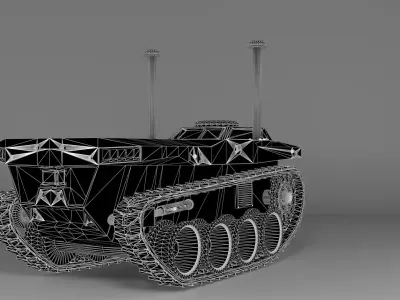 Unmanned Ground Vehicle 3D model