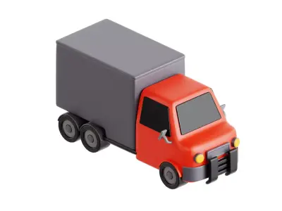 3D truck  3D model