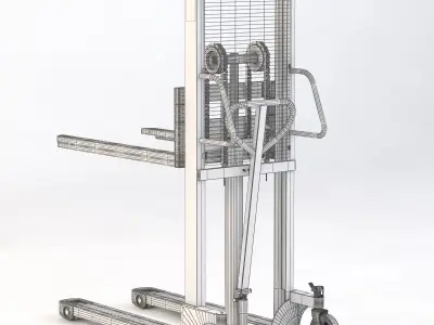 Photo Pallet Truck 3D model