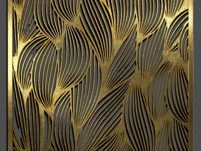 Decorative Partition 3D model