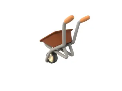 Farming Wheelbarrow 3D model