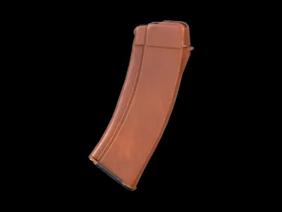 AK - Magazine - AK74 Bakelite Std Low-poly 3D model