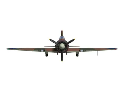 GlosterF5 3D model purchase