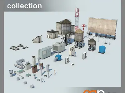 NYC Rooftop 3D model