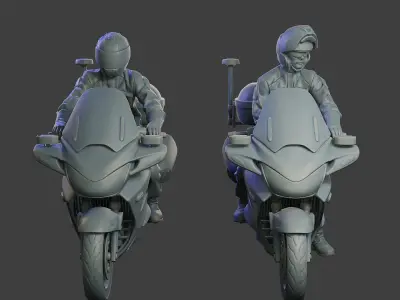 Honda ST 1300 police HSTP1 001 - 002 3D print model
