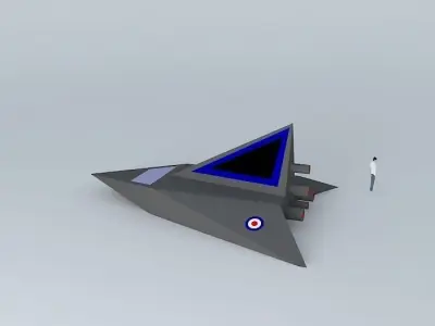 jet 1 Free 3D model