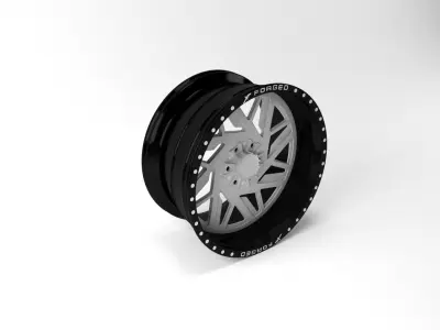 Car wheel  3D model purchase