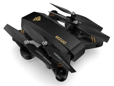 Black Drone 3D model purchase