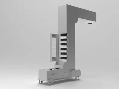 Z Bucket Elevator 3D model
