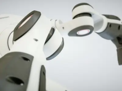 Robot Yumi Low-poly 3D model