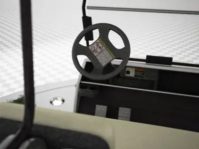 GolfCart 3D model purchase