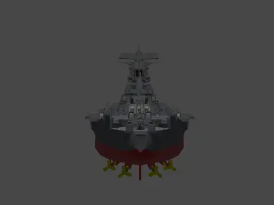 IJN yamato  3D model