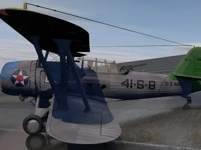 Vought SBU-1 Corsair 3D model