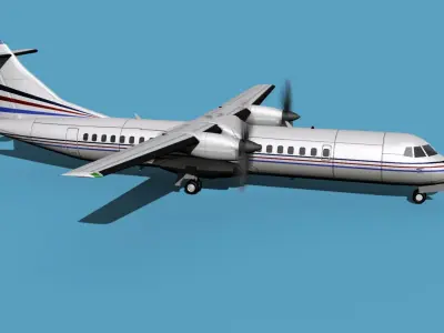 ATR  ATR-72-600 Corporate 2 3D model