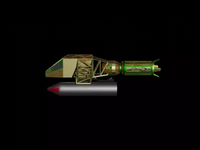 Saar Fighter 3D model