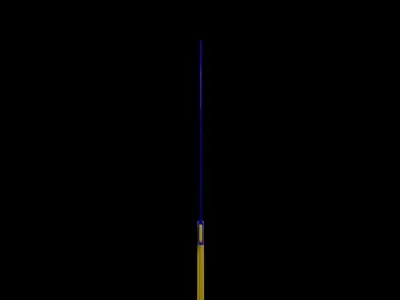 Fly Swatter Low-poly 3D model