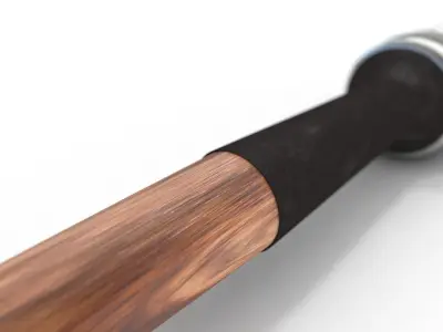 Paint brush 3D model 4