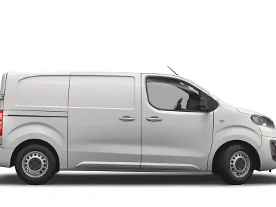 Fiat E Scudo L2 2022 3D model