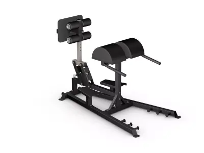 Gym Equipment set of 8 3D model purchase