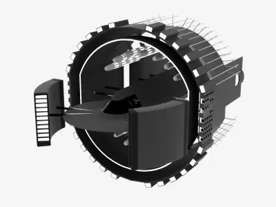 Spaceship Free 3D model buy