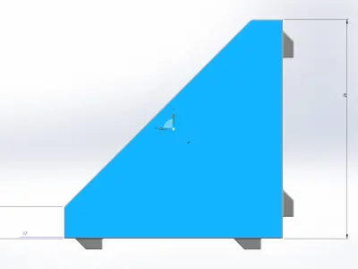Profile corner 20x20 3D model