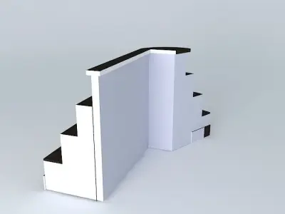 Kit615 Gôndola Curve Free 3D model
