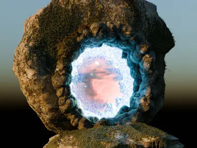 Ancient Portal  3D model
