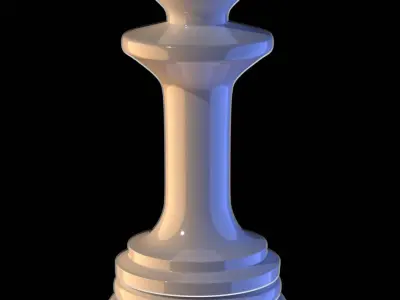 Pawn classic Free 3D model