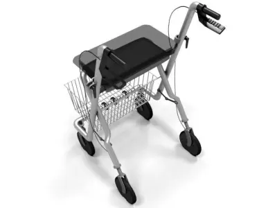 MEDICAL WALKING AID 3D model