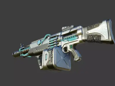 Plasma Thunderer MK-V 3D model