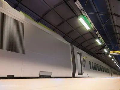 Express Train Standard Rigged 3D model