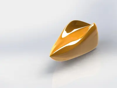 Speedboat for testing Free 3D model