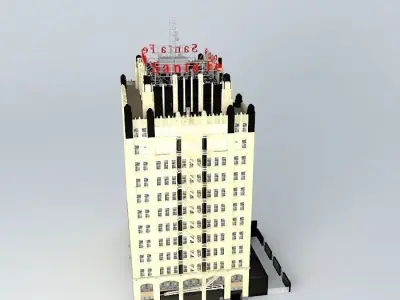 Office Building Free 3D model purchase