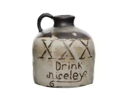 Moonshine Jug  Low-poly 3D model