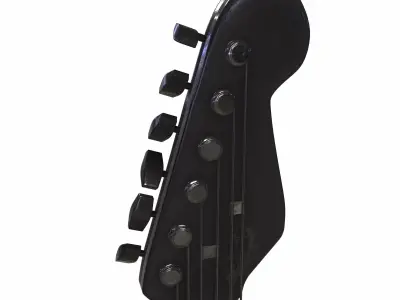 guitar electric  3D model