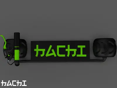 Scooter hitch electric 3D model