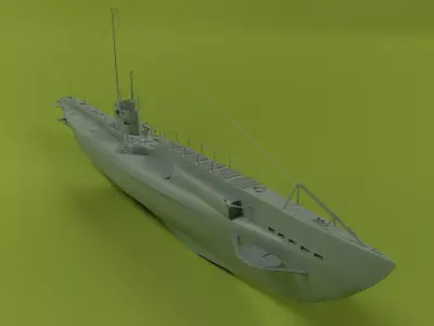 SM UC 65 Low-poly 3D model