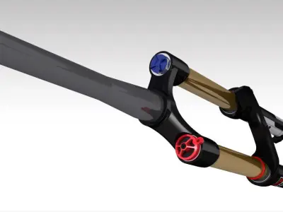 Fork Suspension 29 3D model