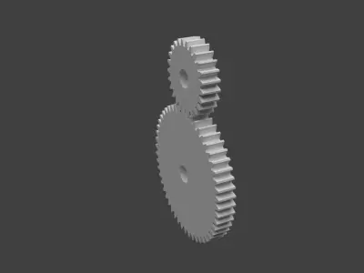 GEARS 3D model by fabn3d