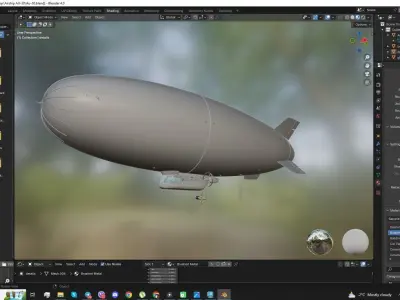 Airship AU-30 3D model