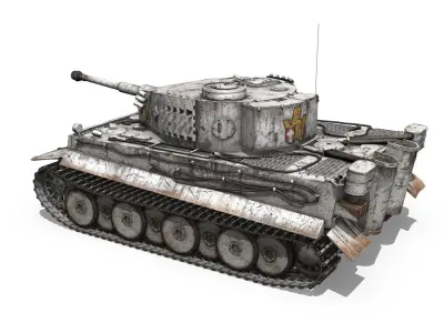 Panzer VI - Tiger - 5 - Early Production 3D model