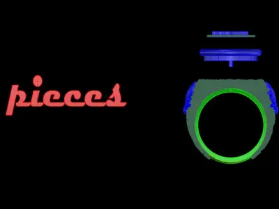 TREE OF LIFE RING FOR MAN 3D print model