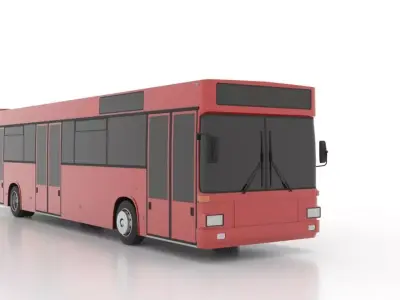 MAN 791 SL222 Low Low-poly 3D model