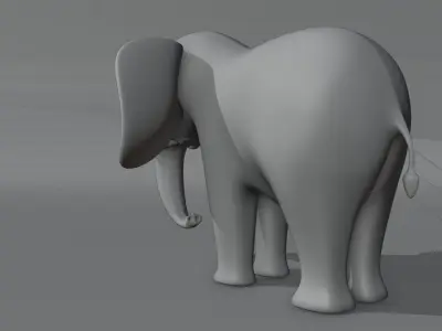 Elephant 3d Model Free 3D model purchase