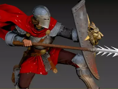 Chinese Style - Scene - Baghdad Warrior 36 3D model