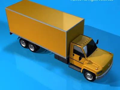 Ln medium truck1 3D model