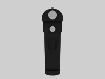 Handgun 3D Model Low-poly 3D model