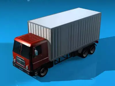 Old truck 3D model