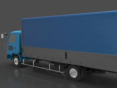 Isuzu Truck Free 3D model