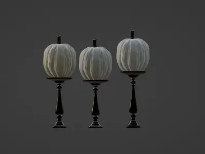 BooPumpkins  3DModel part of the Halloween package  3D model